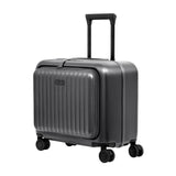 Xiaomi Mijia Unveils 18-Inch Front-Opening Suitcase with Antibacterial Effect Suitcase Xiaomi Dark Gray 