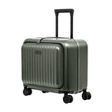 Xiaomi Mijia Unveils 18-Inch Front-Opening Suitcase with Antibacterial Effect Suitcase Xiaomi Mountain Green 