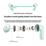 Xiaomi Redmi Buds 7S TWS Earbuds bluetooth V5.4 Earphone ANC Double Drivers 360° Surround Stereo Dual Mic AI Call Noise Cancelling 32H Playback Semi-in-ear Sports Headphones Wireless Earbuds Xiaomi 