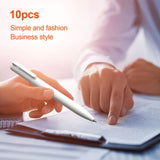 Xiaomi Retractable Gel Pens 0.5mm Black Ink Neutral Pen Gel - 10Pc Gel Pen Xiaomi 