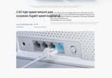 Xiaomi Router BE5000 WiFi 7 MLO 2.4GHz 5.0GHz Dual Band 2.5G Port 512MB RAM Repeater Wireless Router Router Xiaomi 