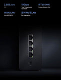 Xiaomi Router BE7200 Pro WiFi 7 AI Hub 1GB RAM 2.5G x 4 Adaptive Network Port Mesh Built-in Gateway Router Xiaomi 