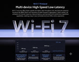 Xiaomi Router BE7200 Pro WiFi 7 AI Hub 1GB RAM 2.5G x 4 Adaptive Network Port Mesh Built-in Gateway Router Xiaomi 