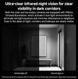 Xiaomi Smart Doorbell 4 Pro Ultra HD Dual Photography Night Vision Video Doorbell Ambient Light Infrared Sensor Smart Door Bell Xiaomi 