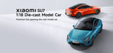 Xiaomi SU7 1:18 Die-cast Model Car Toy Car Xiaomi 