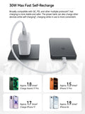 Xiaomi Ultra-thin Magnetic Power Bank 10000mAh 45W Silver White Power Bank Xiaomi 