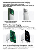Xiaomi Ultra-thin Magnetic Power Bank 10000mAh 45W Silver White Power Bank Xiaomi 