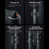 Xiaomi Walkie Talkie 3 Chat Version Support 1-5km Intercom Distance, 3W Transmission Power, 2000mAh Battery Walkie-Talkie Xiaomi 