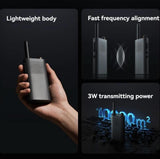 Xiaomi Walkie Talkie 3 Chat Version Support 1-5km Intercom Distance, 3W Transmission Power, 2000mAh Battery Walkie-Talkie Xiaomi 