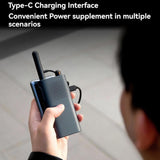 Xiaomi Walkie Talkie 3 Chat Version Support 1-5km Intercom Distance, 3W Transmission Power, 2000mAh Battery Walkie-Talkie Xiaomi 