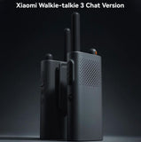 Xiaomi Walkie Talkie 3 Chat Version Support 1-5km Intercom Distance, 3W Transmission Power, 2000mAh Battery Walkie-Talkie Xiaomi 
