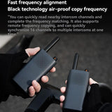 Xiaomi Walkie Talkie 3 Chat Version Support 1-5km Intercom Distance, 3W Transmission Power, 2000mAh Battery Walkie-Talkie Xiaomi 