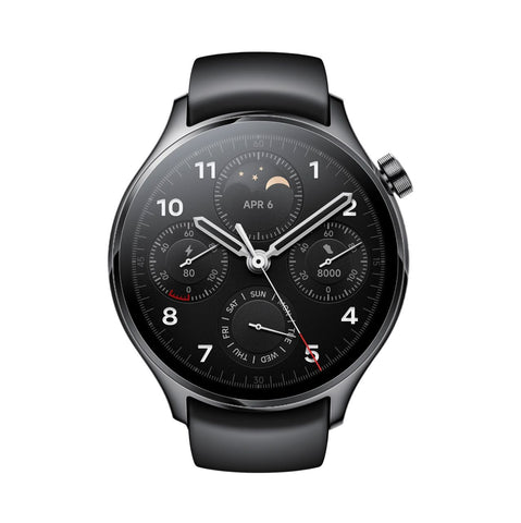 Xiaomi Watch S1 Pro, Classic, Sleek Design with rotatable Crown, 1.47" AMOLED Display, Ultra-Thin bezels, All-New MIUI Watch OS, Advanced Health and Workout Tracking, Built-in GPS Watches Xiaomi Black 