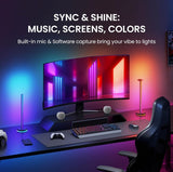 Yeelight Beam RGBIC Light Bar YLFWD-0021 Decorative LED Light Pack of 2 RBG Light Bar Yeelight 
