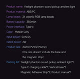 Yeelight RGB Music Light Voice Control Rechargeable LED Magnetic Light Ambient Light Yeelight 