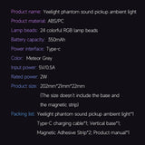 Yeelight RGB Music Light Voice Control Rechargeable LED Magnetic Light Ambient Light Yeelight 