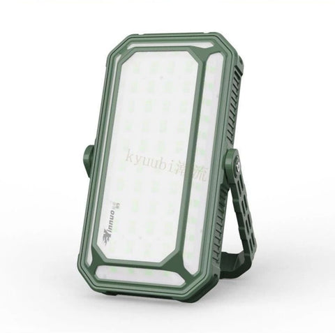 YinNuo R9 Outdoor Camping Light, with Ultra-Long Battery Life, Solar Charging, Super Bright Camping Light YinNou Olive Greeen 