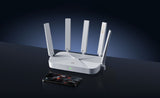 ZTE AX3000 WiFi 6 Wireless Router, Three Gigabit 5G Dual-Band Gaming Router Wireless Router ZTE 