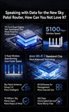 ZTE BE5100 WiFI 7 Wireless Router, High speed WiFi 7! | NetEase UU acceleration Wireless Router ZTE 