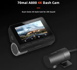 70mai A800 Dual-vision 4K Dash Cam dash cam 70mai 