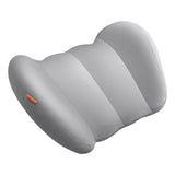 Baseus Car Waist Headrest Neck Pillow Support 3D Memory Foam Pain Relief Pleasant Driving Back Cushion for Home Office Car Waist Headrest Neck Pillow Baseus Waist Pillow Grey 