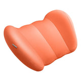 Baseus Car Waist Headrest Neck Pillow Support 3D Memory Foam Pain Relief Pleasant Driving Back Cushion for Home Office Car Waist Headrest Neck Pillow Baseus Waist Pillow Orange 