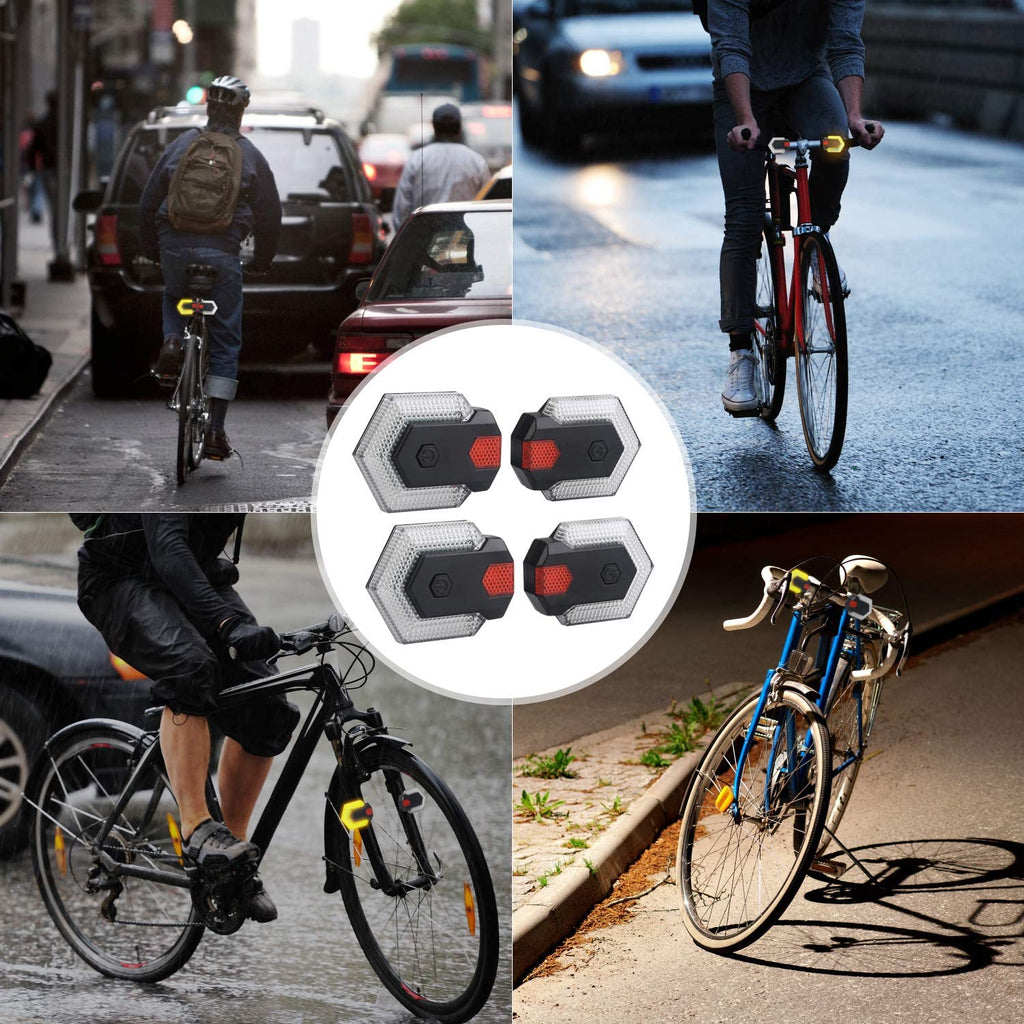 Carry Bright Bicycle Indicator Turn Signals Front and Rear Light Bike