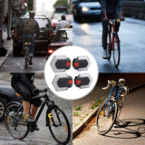 Carry Bright Bicycle Indicator Turn Signals Front and Rear Light Bike Taillight Cycling Safety Lights Bike Light Carry Bright 