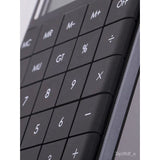 Deli 1589P Electronic Calculator 12 Digits Large Display with Back Button Dual Power Calculator Deli 