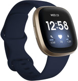 Fitbit Versa 3 Fitness Smartwatch with GPS Smartwatch Fitbit Blue 