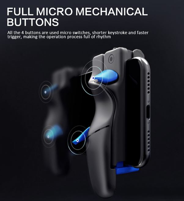 Flydigi 2nd Generation Game Controller Gamepad Triggers - Left + Right ...