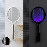 Furper 3life Mosquito Killer Racket | Zapper | Swatter with Digital Display Battery Mosquito Killer Racket Furper 
