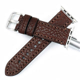 Furper APL3011B Premium Genuine Leather Apple Watch Strap Replacement For 44mm 40mm 42mm 38mm All Series apple watch straps Furper 40/38mm Dark Brown 
