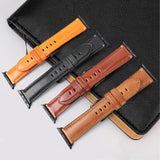 Furper Genuine Leather Straps For Apple Watch 44mm 42mm 40mm 38mm Series 4 | 3 | 2 | 1 Men & Women apple watch straps Furper 
