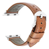 Furper Genuine Leather Straps For Apple Watch 44mm 42mm 40mm 38mm Series 4 | 3 | 2 | 1 Men & Women apple watch straps Furper 44/42mm (APL088) Light Brown S 