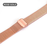Furper Stainless Steel Strip Bracelet for Apple Watch for 38mm 42mm apple watch straps Furper 40mm Rose Gold 
