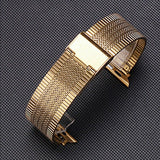 Furper Vintage Mesh Stainless Steel Apple Watch Bracelet Strap apple watch straps Furper 40mm Gold 
