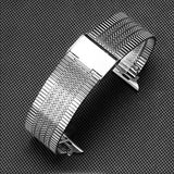 Furper Vintage Mesh Stainless Steel Apple Watch Bracelet Strap apple watch straps Furper 40mm Silver 