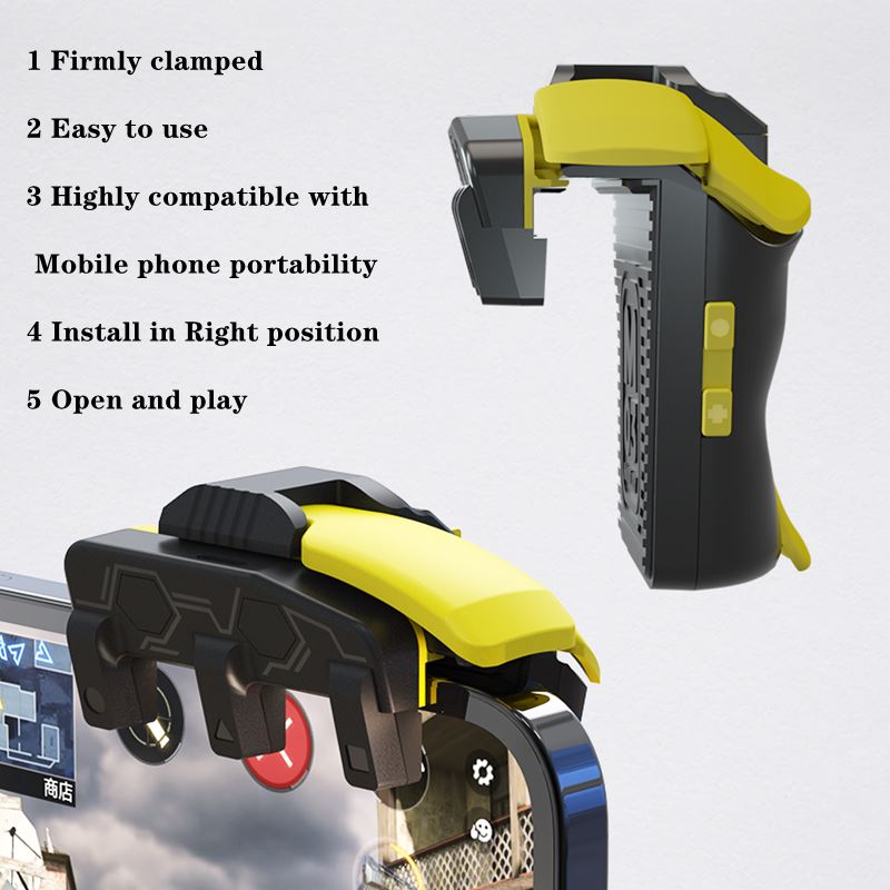 Handjoy M03 | Smart Autotap 8-finger Game Controller Triggers Button ...