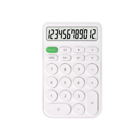 JN-600 high-value portable student Mini calculator Furper.com White 