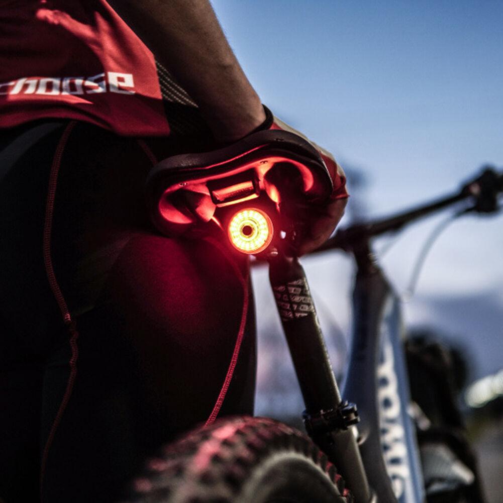Adjustable Rear Light Leadbike Bicycle Smart Rear Light Auto Start/Stop Brake Sensing Bicycle ...