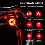 Leadbike Bicycle Smart Rear Light Auto Start/Stop Brake Sensing Bicycle Smart Rear Light Leadbike 