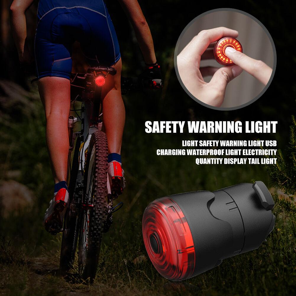 Adjustable Rear Light Leadbike Bicycle Smart Rear Light Auto Start/Stop Brake Sensing Bicycle ...