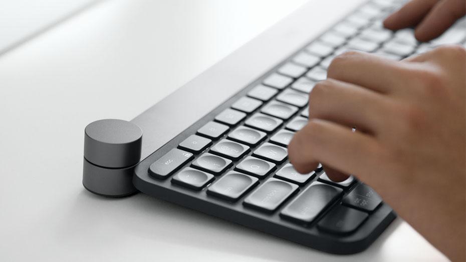 Logitech Craft Wireless Advanced Keyboard with Creative Input Dial - Furper