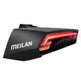 Meilan X5 Bicycle Rear Beam Light With Wireless Remote Bicycle Rear Tail Brake Light Meilan 