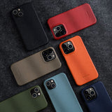 Melkco Genuine Leather Snap Cover For Apple iPhone 13 Pro Max Back Cover Cases Furper.com 