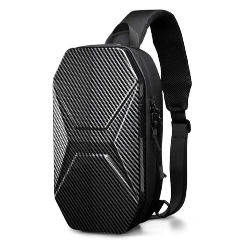 Black Ozuko Anti Theft Sling Bag Anti Theft Tajezzo Sling Bag