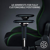 Razer Iskur - Black / Green Gaming Chair with Built-in Lumbar Support Gaming chair Razer 