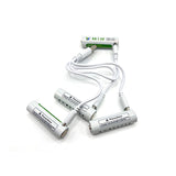 Rechargeable Battery With Micro USB Charging port, LED Power Display, Li-ion Battery Rechargeable Batteries LIFEIER 