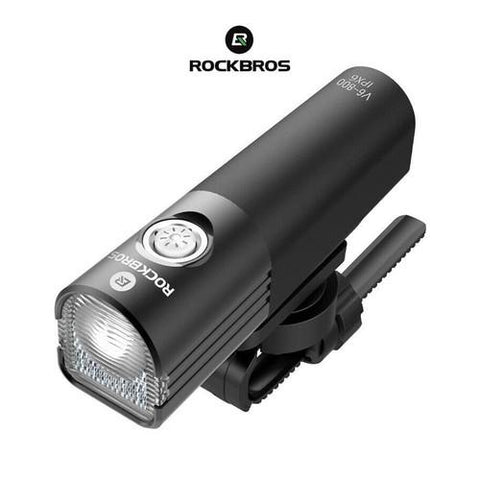 ROCKBROS V6 800 Lumens Professional Bicycle Headlight Flashlight Bicycle Headlight Flashlight Rockbros 